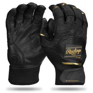 Foto 1 | Foto 1 | Guantes De Bateo Rawlings Workhorse Juvenil Negro/oro - Venta Internacional.