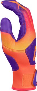 Foto 4 | Foto 4 | Guantes De Bateo De Béisbol Rawlings Workhorse Funburst Morado/naranja - Venta Internacional.