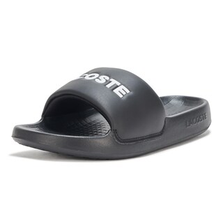 Foto 1 | Foto 1 | Sandalias Slide Lacoste Serve Mujer Negro Talla 8 - Venta Internacional.