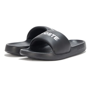 Foto 3 | Foto 3 | Sandalias Slide Lacoste Serve Mujer Negro Talla 8 - Venta Internacional.