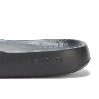 Foto 4 | Foto 4 | Sandalias Slide Lacoste Serve Mujer Negro Talla 8 - Venta Internacional.
