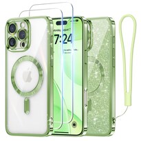 Funda Meifigno Para Iphone 16 Pro De 6.3 Pulgadas Con Magsafe Grass Green - Venta Internacional.