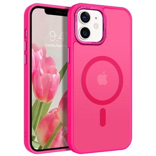 Foto 1 | Foto 1 | Funda Magnética Bentoben Para Iphone 12/12 Pro 6.1 Rosa Fucsia - Venta Internacional.