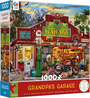 Foto 3 | Foto 3 | Rompecabezas De 1000 Piezas 90x67 Cm Ceaco - El Garaje Del Abuelo - Venta Internacional.