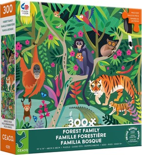 Foto 3 | Foto 3 | Rompecabezas Ceaco Amanda Shufflebotham Forest Family 300 Piezas - Venta Internacional.