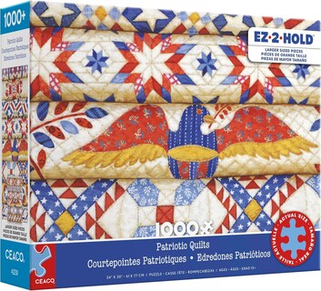 Foto 3 | Foto 3 | Rompecabezas Ceaco Patriotic Quilts De 1000 Piezas - Venta Internacional.