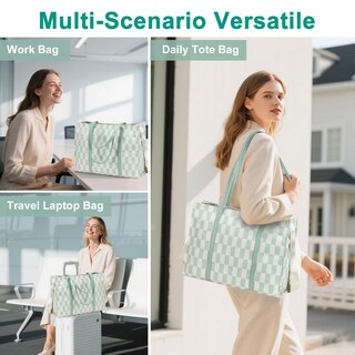 Foto 6 | Foto 6 | Bolsa Tote Para Laptop Btoop Para Mujer Para Trabajo De 15.6 Pulgadas En Lona - Venta Internacional.