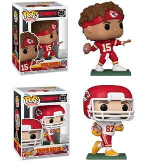 Foto 1 | Foto 1 | Figuras Funko Nfl Pop! Patrick Mahomes Y Travis Kelce - Venta Internacional.