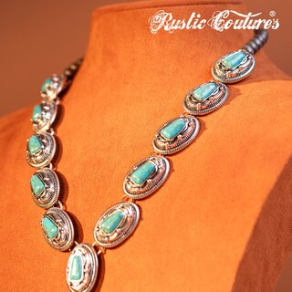 Foto 3 | Foto 3 | Conjunto De Joyería Montana West Rustic Couture Para Mujer Con Turquesa - Venta Internacional.