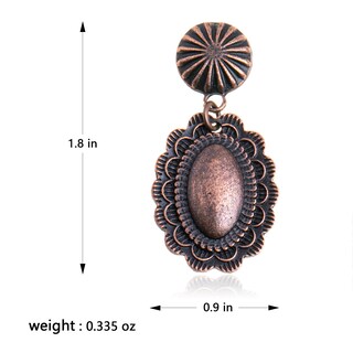 Foto 3 | Foto 3 | Aretes Montana West Rce-1069bz Vintage Occidental En Plata - Venta Internacional.