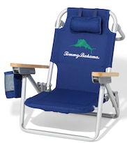 Silla De Playa Para Niños Tommy Bahama Con 5 Posiciones Y Mochila - Venta Internacional.