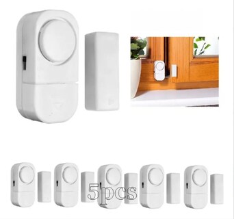 Foto 3 | Foto 3 | Sensor Para Puertas Alarma Fuerte 5 Piezas Para Casa Modelo Blanco