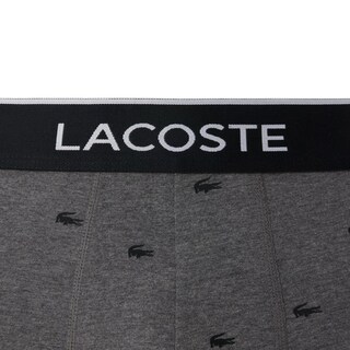 Foto 2 | Foto 2 | Boxers Lacoste De Algodón Stretch Con Estampado Mini Cocodrilo Paquete De 3 - Venta Internacional.