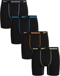 Foto 1 | Foto 1 | Paquete De 4 Bóxers Tipo Brief Reebok Para Hombre Con Entrepierna De 15 Cm Talla Pequeña Negro - Venta Internacional.