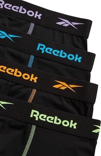 Foto 3 | Foto 3 | Paquete De 4 Bóxers Tipo Brief Reebok Para Hombre Con Entrepierna De 15 Cm Talla Pequeña Negro - Venta Internacional.