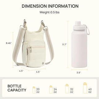 Foto 5 | Foto 5 | Bolsa Portabotellas Telena Para Mujer Beige - Venta Internacional.