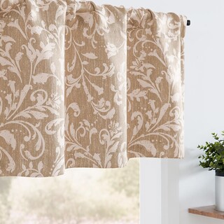 Foto 1 | Foto 1 | Cortina De Quiebravista Jinchan Vintage Floral 40x130 Cm Taupe - Venta Internacional.