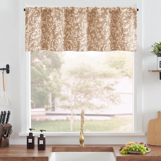 Foto 2 | Foto 2 | Cortina De Quiebravista Jinchan Vintage Floral 40x130 Cm Taupe - Venta Internacional.