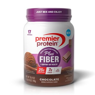 Foto 1 | Foto 1 | Proteína En Polvo Premier Protein Plus Fiber 25 G De Chocolate - Venta Internacional.