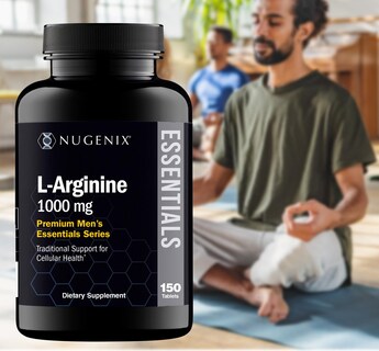 Foto 4 | Foto 4 | Suplemento Nugenix Essentials L-arginina 1000 Mg 300 Tabletas - Venta Internacional.