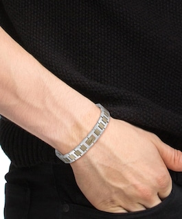 Foto 2 | Foto 2 | Pulsera Lacoste Metropole Link Para Hombre En Acero Inoxidable - Venta Internacional.