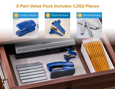 Foto 2 | Foto 2 | Grapadora Bostitch Office De Alta Resistencia Para 40 Hojas Con 1250 Grapas - Venta Internacional.