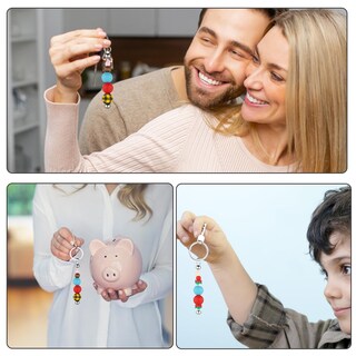 Foto 5 | Foto 5 | Barras Para Llavero Con Cuentas Peutier De Metal Plateado 50 Piezas - Venta Internacional.