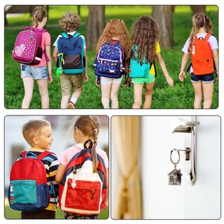 Foto 6 | Foto 6 | Barras Para Llavero Con Cuentas Peutier De Metal Plateado 50 Piezas - Venta Internacional.