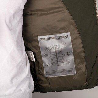 Foto 4 | Foto 4 | Chaleco Capitonado Para Hombre Con Gorro Desmontable Greenlander Verde