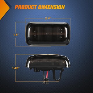 Foto 2 | Foto 2 | Luces Marcadoras Laterales Para Guardabarros Nilight Para Chevy Silverado 2500hd - Venta Internacional.