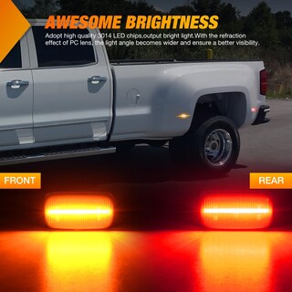 Foto 3 | Foto 3 | Luces Marcadoras Laterales Para Guardabarros Nilight Para Chevy Silverado 2500hd - Venta Internacional.