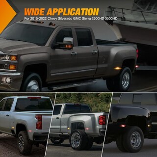 Foto 7 | Foto 7 | Luces Marcadoras Laterales Para Guardabarros Nilight Para Chevy Silverado 2500hd - Venta Internacional.