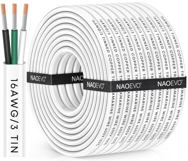 Foto 1 | Foto 1 | Cable Marino Naoevo Calibre 16 16/3 Triplex 16 Awg 30 48 M - Venta Internacional.