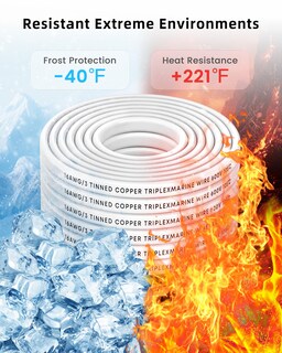 Foto 6 | Foto 6 | Cable Marino Naoevo Calibre 16 16/3 Triplex 16 Awg 30 48 M - Venta Internacional.