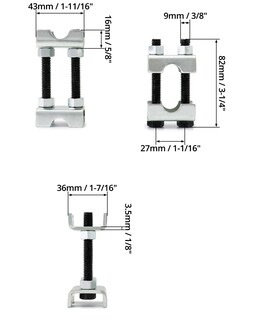 Foto 6 | Foto 6 | Mini Bobina Spring Spacer Qwork Ajustable En 2 Direcciones Paquete De 8 - Venta Internacional.