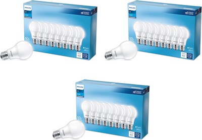 Foto 1 | Foto 1 | Bombillas Led Philips 60w A19 Paquete De 24 Luz Día 5000k - Venta Internacional.