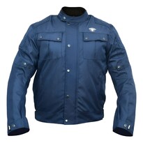 Chamarra Para Moto Casual Punto Extremo Patron Azul Moteros