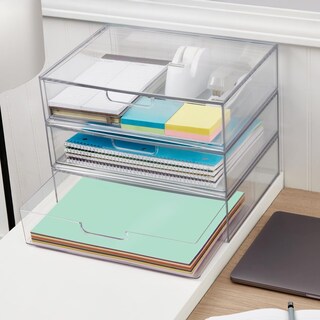 Foto 6 | Foto 6 | Organizador Apilable Con Cajones Stori Stax Plástico Transparente - Venta Internacional.