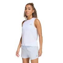 Playera Sin Mangas De Running Adi365 Essentials Adidas Blanco Mujer