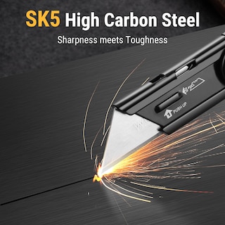 Foto 5 | Foto 5 | Navaja Multiusos Plegable Workpro Con 10 Hojas Adicionales Color Verde - Venta Internacional.