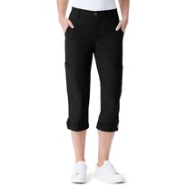 Pantalones Capri Cargo Gloria Vanderbilt Para Mujer En Negro - Venta Internacional.