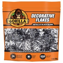 Recubrimiento Para Piso De Garaje Con Copos Decorativos Gorilla Negro Metálico - Venta Internacional.