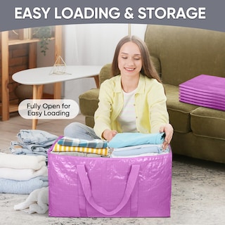 Foto 7 | Foto 7 | Bolsa De Mudanza Ticonn Extra Grande Volumen De 68l Rosa Paquete De 2 - Venta Internacional.