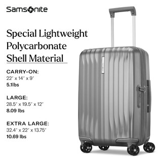 Foto 3 | Foto 3 | Maleta De Cabina Rígida Samsonite Uplift Plateada Shimmy - Venta Internacional.
