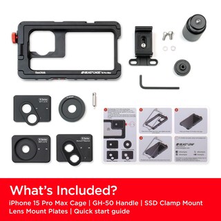 Foto 2 | Foto 2 | Kit Rig Para Cámara Sandisk Beastcage Iphone 15 Pro Max - Venta Internacional.