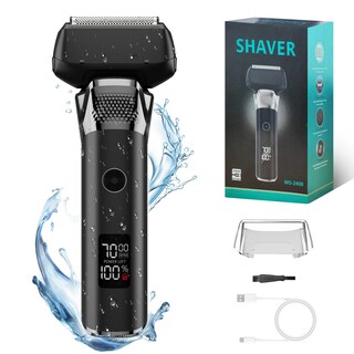 Foto 1 | Foto 1 | Afeitadora Eléctrica De Lámina Genérica 2408negra Recargable Para Hombres - Venta Internacional.