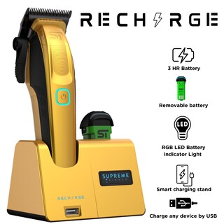 Foto 2 | Foto 2 | Cortapelos Supreme Trimmer Recharge Stc779 Con 2 Baterías - Venta Internacional.