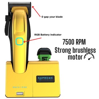 Foto 6 | Foto 6 | Cortapelos Supreme Trimmer Recharge Stc779 Con 2 Baterías - Venta Internacional.