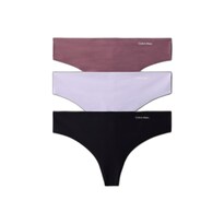 Pack De 3 Bragas Calvin Klein Invisibles Sin Costuras - Venta Internacional.