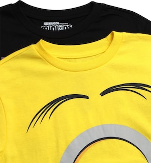 Foto 3 | Foto 3 | Camisetas Minions Kevin Stuart Bob Para Niños 2 Paquetes Tallas 2t-16 - Venta Internacional.
